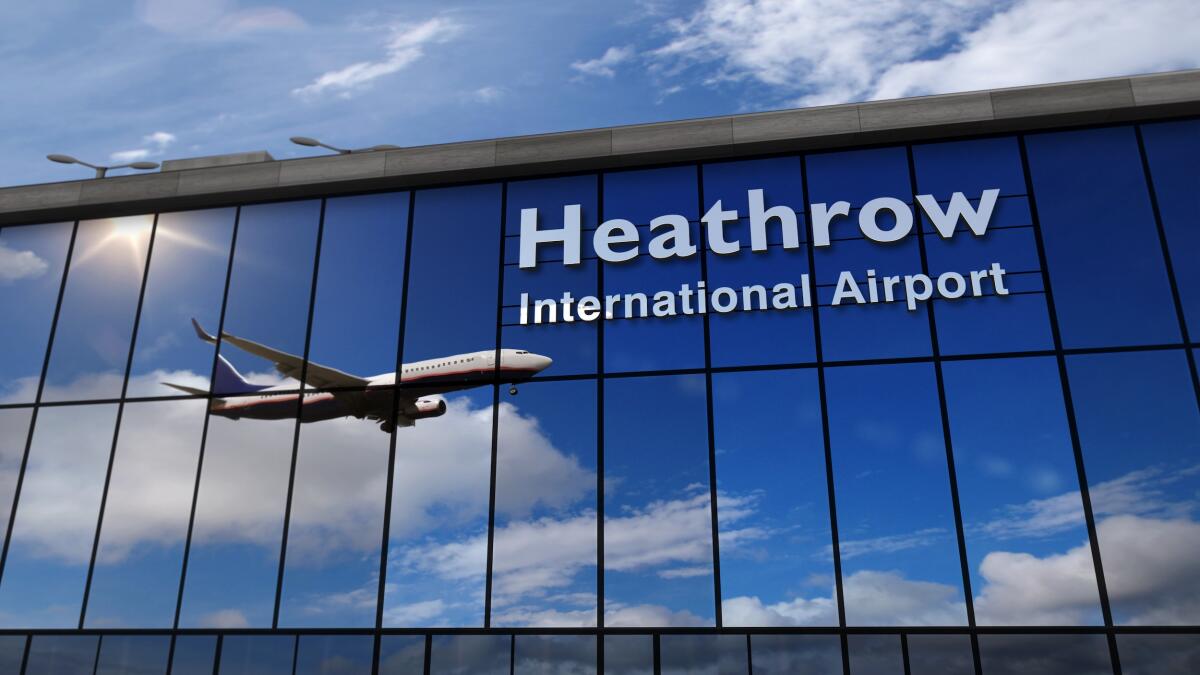 Transfer to<br/> Heathrow